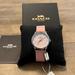 Coach Accessories | Coach Genuine Leather Ladies Ruby Quartz Watch, 32 Mm | Color: Pink | Size: 32mm