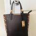 Coach Bags | Gently Used Coach Madison Mini North South Tote Bag In Colorblock Animal Print | Color: Brown | Size: Os