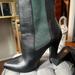 Gucci Shoes | Gucci Black Ankle Boots Size 37 | Color: Black/Green | Size: 7