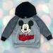 Disney Shirts & Tops | Disney Mickey Mouse Toddler Boy’s Sweatshirt Hoodie Size 2t | Color: Gray/Red | Size: 2tb