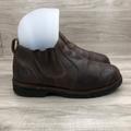 Carhartt Shoes | Carhartt Boots Mens 9d Brown Leather Slip On Chelsea Work Slip Oil Resistant | Color: Brown | Size: 9