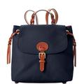 Dooney & Bourke Bags | Dooney & Bourke Nylon Flap Backpack - Navy | Color: Blue | Size: Os