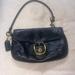 Coach Bags | Coach 1941 Vintage Collection | Black Becker Leather Wristlet Gold Buckle Clutch | Color: Black/Gold | Size: Os