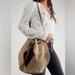 Free People Bags | Free People Tovey Suede Bucket Bag Nwt Defect | Color: Brown/Cream | Size: Os