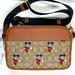 Coach Bags | Disney X Coach Graham Crossbody In Signature Jacquard With Mickey Mouse Print | Color: Cream/Tan | Size: Os