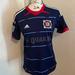 Adidas Shirts & Tops | Adidas Blue Chicago Fire Mls Soccer Youth Size Jersey | Color: Blue | Size: Lb