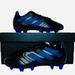 Adidas Shoes | Adidas Unisex-Child Goletto Vii Firm Ground Cleats Football Shoes Kids Size 4.5y | Color: Black/Blue | Size: 4.5b