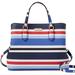 Kate Spade Bags | Kate Spade New York Evangelie Laurel Way Cruise Saffiano Leather Shoulder Bag | Color: Blue/Pink | Size: Os