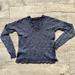 J. Crew Sweaters | J. Crew Marled Navy V-Neck Long Sleeve Preppy Professional School Sweater Xs | Color: Blue | Size: Xs