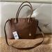 Michael Kors Bags | Authentic Michael Kors Mercer Collection Large Pebbled Leather Satchel | Color: Brown | Size: Os