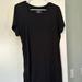 Torrid Tops | Black Long Shirt/Dress, Short Sleeve | Color: Black | Size: 1x
