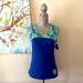 Disney Tops | Disney Parks Athletic Tank Top Size Medium Nwt | Color: Blue/Yellow | Size: M