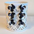 J. Crew Jewelry | J Crew Blue & White Hanging Floral Earrings | Color: Blue/White | Size: Os