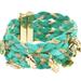 Disney Jewelry | Kidada Jones For Disney Couture Princess & The Frog Leather Wrap Bracelet Y2k | Color: Green | Size: Os