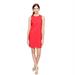 J. Crew Dresses | J. Crew Scalloped Shift Dress Coral Lazer Cut Style 63746 Sz4 | Color: Pink/Red | Size: 4