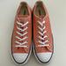 Converse Shoes | Converse Women’s Salmon Orange Ox Low Platform Sneakers | Color: Orange/White | Size: 9