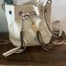 Kate Spade Bags | Kate Spade Cream Street Cooper Mini Drawstring Crossbody Bucket Bag | Color: Cream/White | Size: Os
