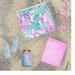 Lilly Pulitzer Bags | Lilly Pulitzer Beach Day Pouch 5 Pc Set Nwt Best Fishes | Color: Blue/Pink | Size: Os