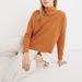 Madewell Tops | Madewell Hemp Organic Cotton Mockneck Sweatshirt Mustard Yellow Relaxed Fit Nwt | Color: Gold/Yellow | Size: Xl