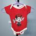 Disney One Pieces | 3/$15 Disney Baby Red White Minnie Mouse Cute Onesie |Size: 0-3m | Color: Red | Size: 0-3mb