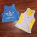 Adidas Tops | Adidas + Adidas X Stella Mccartney Tank Top Bundle, Small | Color: Blue/Yellow | Size: S