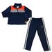 Adidas Matching Sets | Adidas Little Boys Full Zip Track Jacket & Pants Outfit Set Size 4 Navy /Orange | Color: Blue/Orange | Size: 4tb