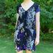 Anthropologie Dresses | Anthropologie Leifsdottir Silk Dress, 4. | Color: Black/Purple | Size: 4