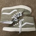 Vans Shoes | Brand New Vans Authentic Suede Skate Shoes Size 11.5 In Men’s And 13 In Women’s | Color: Gray/Green | Size: 11.5