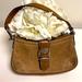 Coach Bags | Coach Small Light Brown Suede Shoulder Bag | Color: Tan | Size: Os