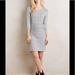 Anthropologie Dresses | Anthropologie Knotted Knit Dress Striped L Large | Color: White | Size: L
