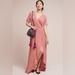 Anthropologie Dresses | Anthropologie Natasha Wrap Maxi Dress Xs Nwt Retail $118 | Color: Pink | Size: Xs