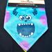 Disney Dog | Disney Tails Monsters Inc 3-Pack Bandana Set For Smaller Dogs Fashion For Pets | Color: Blue/Purple | Size: Os