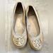 Tory Burch Shoes | Gorgeous Tory Burch Patent Leather Ballet Flats! | Color: Gold/Tan | Size: 8.5