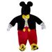 Disney Costumes | Disney Baby Mickey Mouse Suit Costume 6/9 Months | Color: Black/Red | Size: Osbb