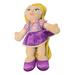 Disney Toys | Disney Store Tangled Princess Rapunzel Plush Stuffed Animal 12" Stuffed Doll Toy | Color: Purple/Yellow | Size: Osbb