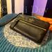 Kate Spade Bags | Kate Spade Black Pebbled Leather Wristlet Wallet Cardholder Zippered Clutch | Color: Black/Gold | Size: Os