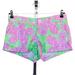 Lilly Pulitzer Shorts | Lilly Pulitzer Zip Up The Walsh Shorts Size 6 | Color: Green/Pink | Size: 6