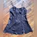 Victoria's Secret Intimates & Sleepwear | 90s Victoria Secret Slip Dress Size Medium | Color: Blue/Gold | Size: M