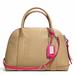 Coach Bags | Coach Bleecker Preston Satchel In Edgepaint Leather Camel Pink Ruby | Color: Pink/Tan | Size: Os