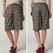 Anthropologie Shorts | Cartonnier Plaid Dress Shorts | Color: Brown/Gray | Size: 10