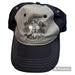 Disney Accessories | Disney Parks 1928 Mickey Mouse Distressed Adjustable Baseball Hat Adult Osfm | Color: Blue/Gray | Size: Os