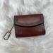 Coach Accessories | Coach Vintage Multi Functional Key Holder Coin Change Purse Brown Tan Full Grain | Color: Brown/Tan | Size: Os