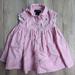 Ralph Lauren Dresses | 3/$20 Ralph Lauren Pink Peter Pan Collar Dress, Size 12mo | Color: Pink | Size: 12mb