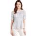 Anthropologie Tops | Anthropologie Hd In Paris Blue Lace Top Blouse | Color: Blue/White | Size: 10