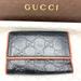 Gucci Bags | Authentic Gucci Key Case Holder Gg Leather Guccissima Black Wallet | Color: Black/Red | Size: Os