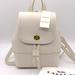 Coach Bags | Coach Og Turnlock Backpack | Color: Cream/Gold | Size: See Description