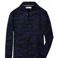 Levi's Jackets & Coats | Levi's Blue/Black Camo Knit Fleece Lined Jacket - L | Color: Black/Blue | Size: L