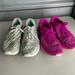 Under Armour Shoes | 134 Under Armour Womens Flow Velociti Wind 2 Bundle Set Size 9.5 | Color: Pink/Purple/White | Size: 9.5