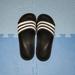 Adidas Shoes | Adidas Slides Cloud Foam, Black And White, Men's Size 8.5/ Woman's 9.5 | Color: Black/White | Size: 8.5