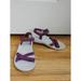 Columbia Shoes | Columbia Wave Train Sandals Women Size 5 Dark Raspberry White Strappy | Color: Purple/White | Size: 5